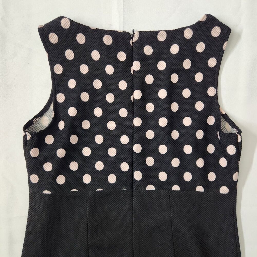 Danny & Nicole Women's Dress Size 8 sleeveless pencil midi dress Black & Pink - Picture 11 of 11